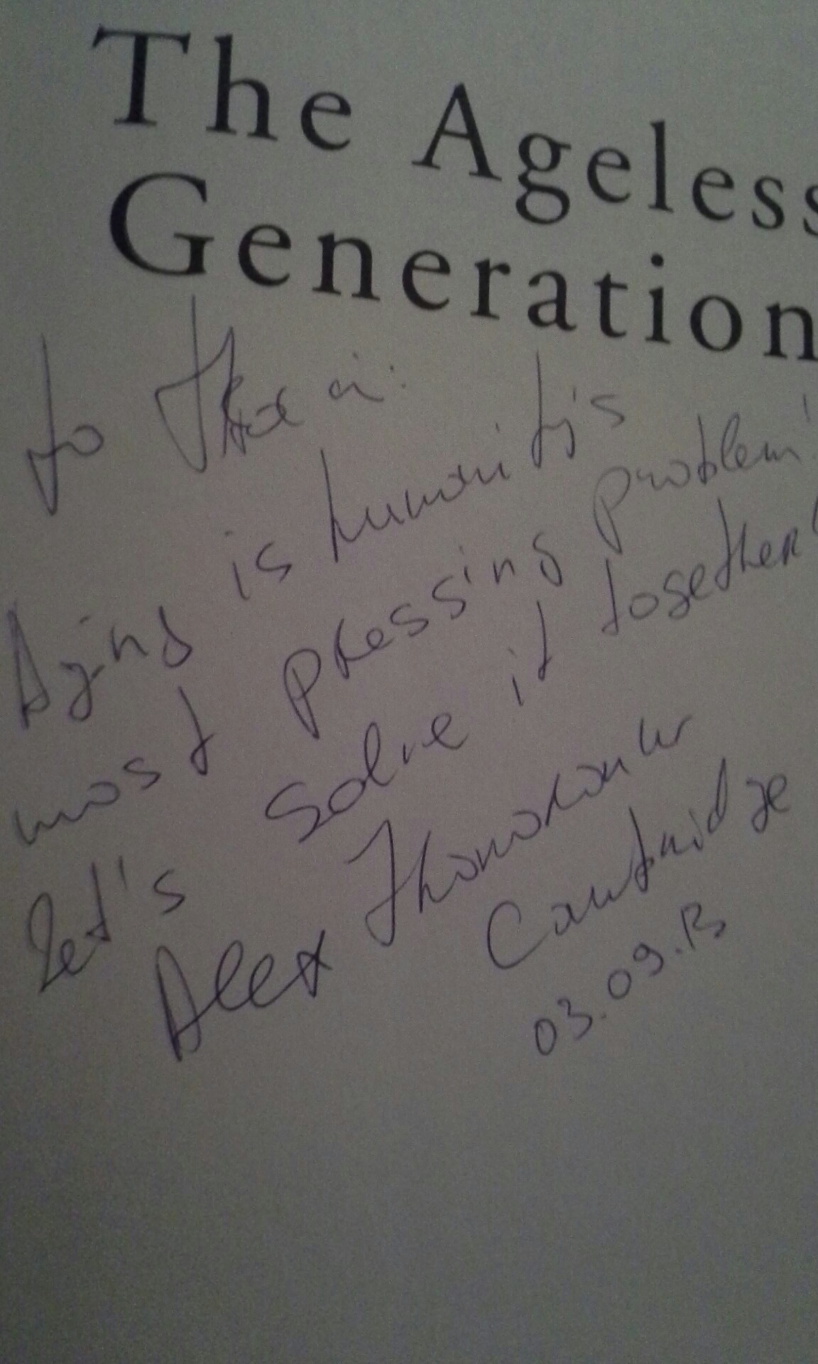 book inscription